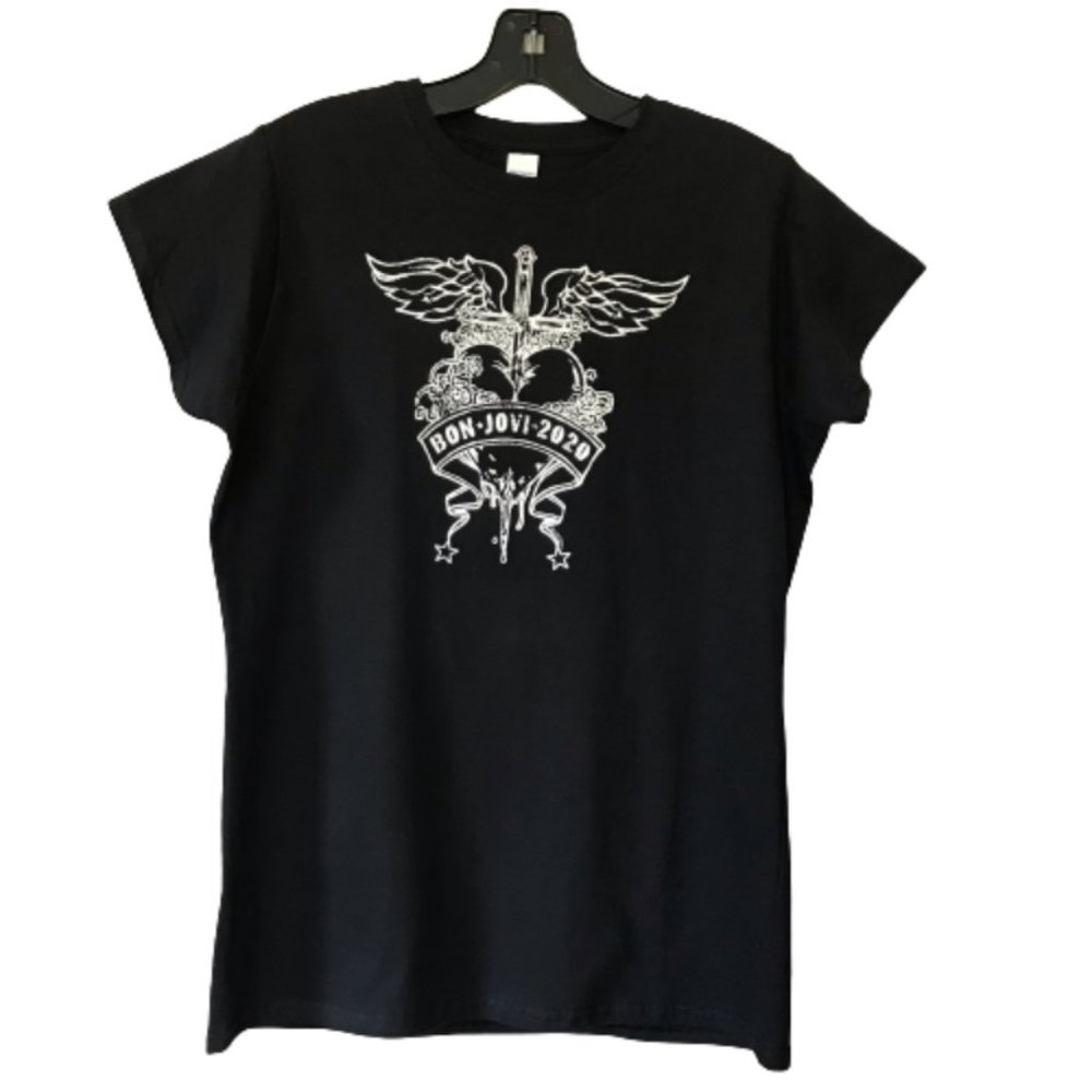 NWOT Bon Jovi Official Merchandise 2020 Album Graphic Band T-Shirt Size XL